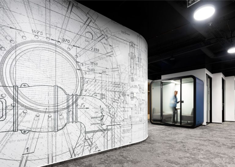 authentic paintings from technical drawings